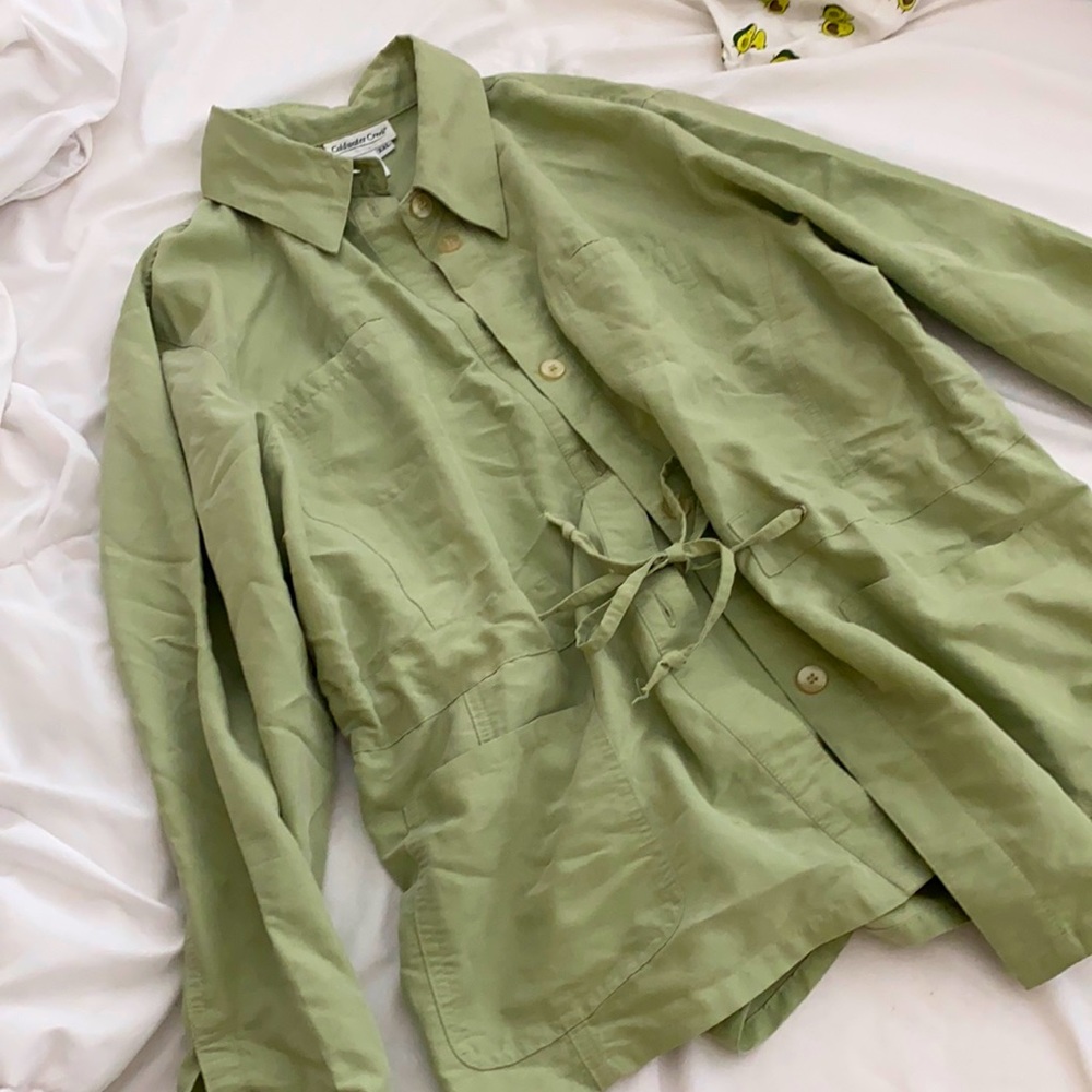Green jacket